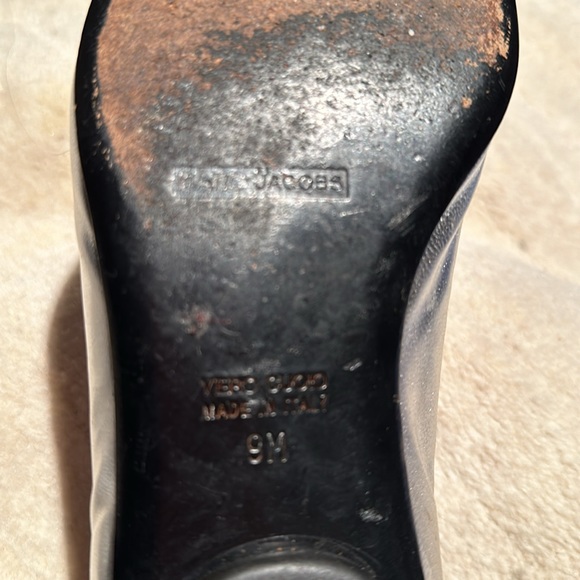MARC JACOBS Silver Rhinestone Flats sz 9M - Picture 5 of 5